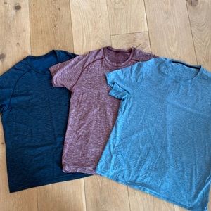 Set of 4 lululemon men’s active T-shirt’s